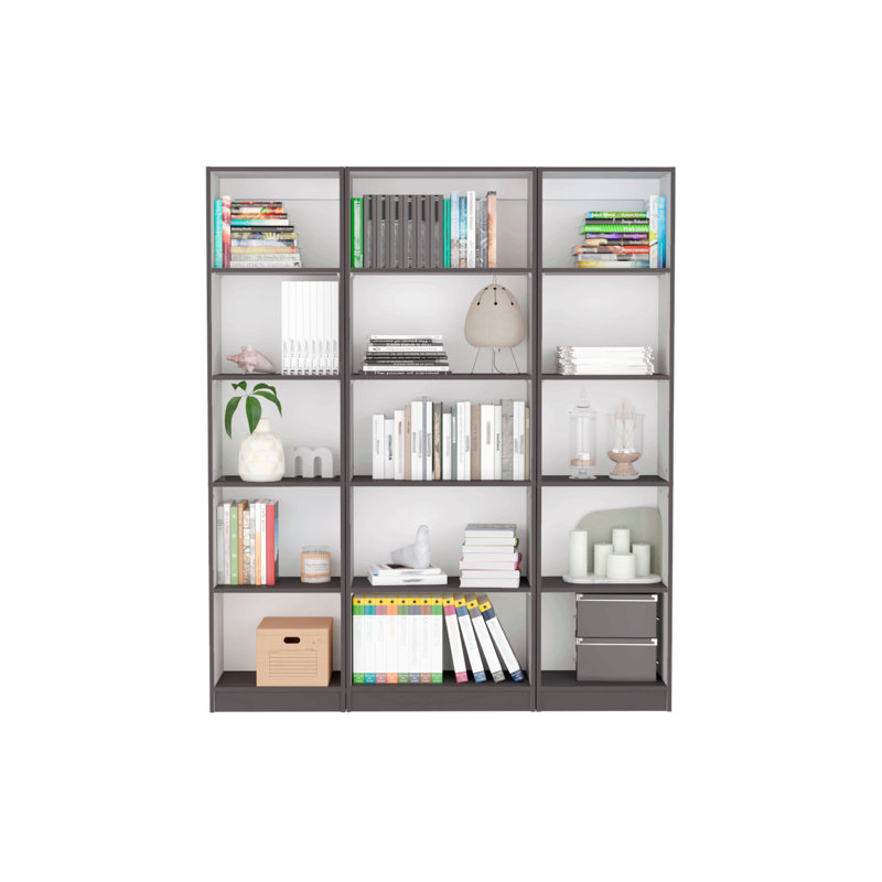 Chalcedony Bookcase, Gray