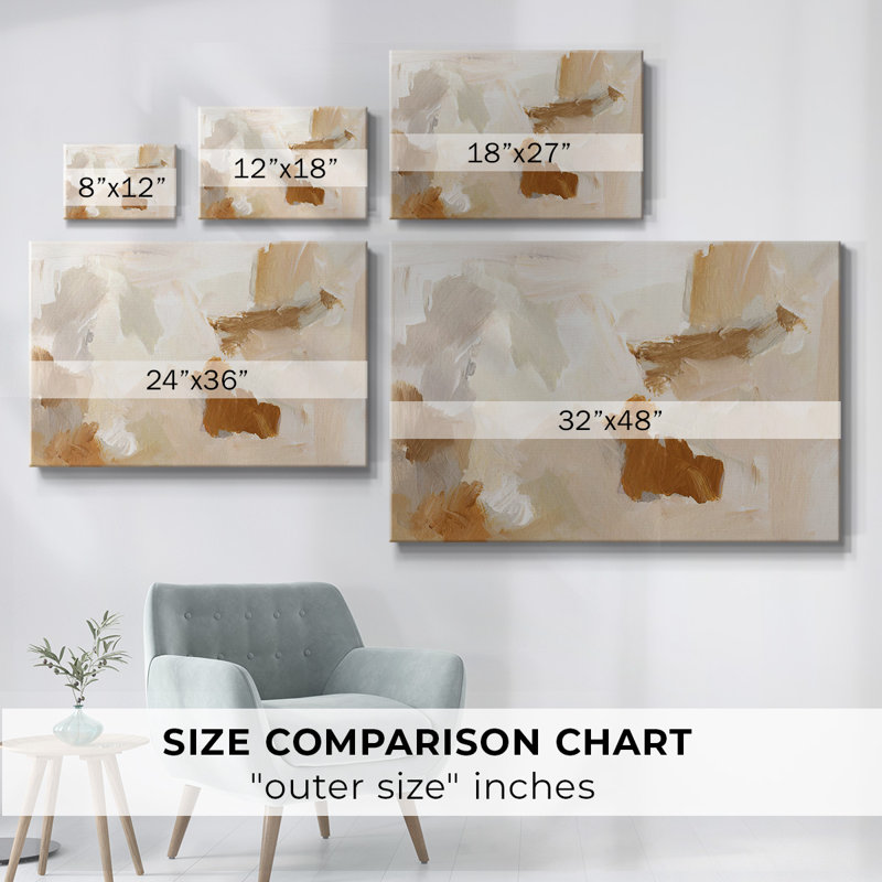 Tawny Mix I-Gallery Wrapped Canvas, 18" H x 27" W