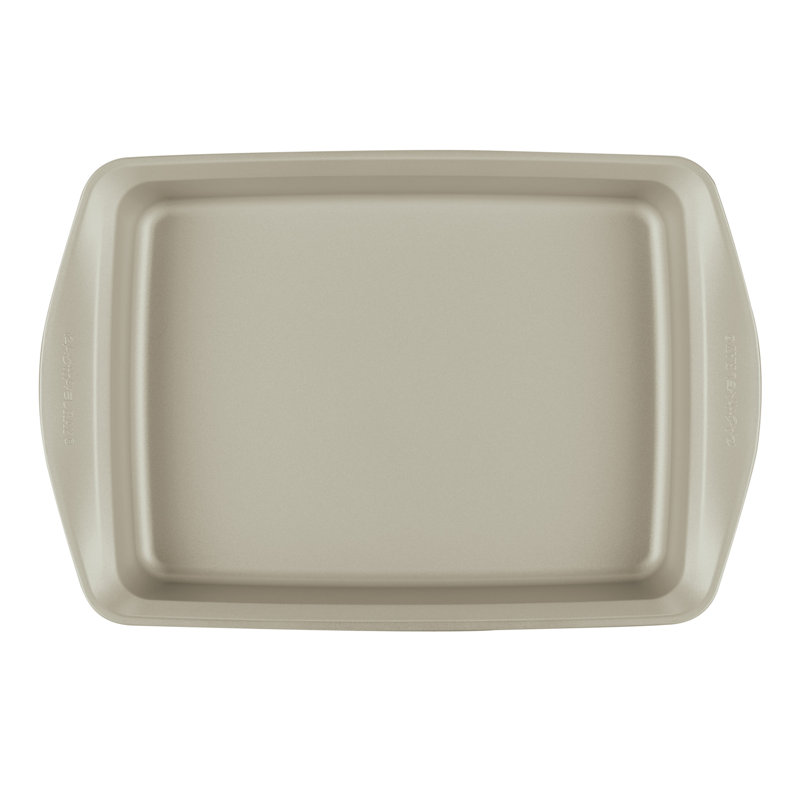Silver Nonstick 3-Piece Bakeware Set with Lid