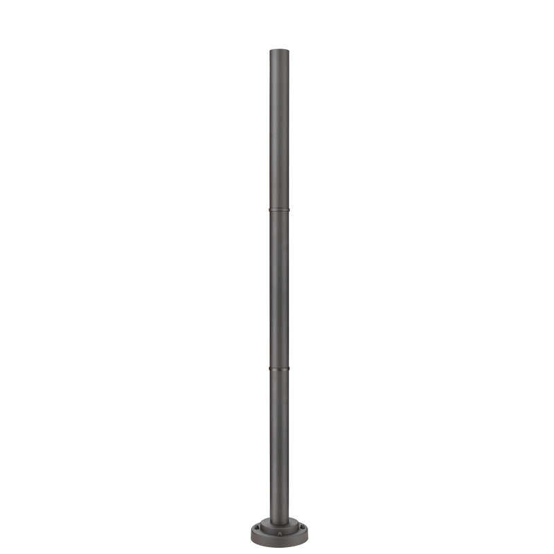 Poteau d'extérieur 75,6 po Almee, Bronze foncé