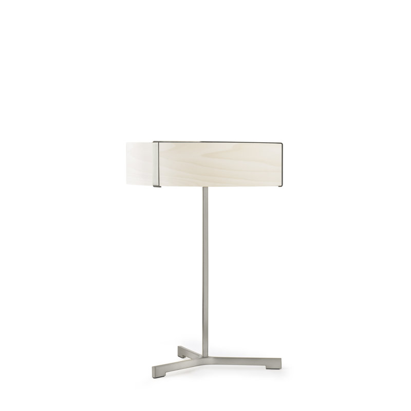 Thesis LED Table Lamp, Matte Black, Ivory White