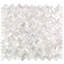 Serene White Pearl Herringbone Tile