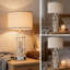 Ensemble de 2 lampes de table Farmhouse