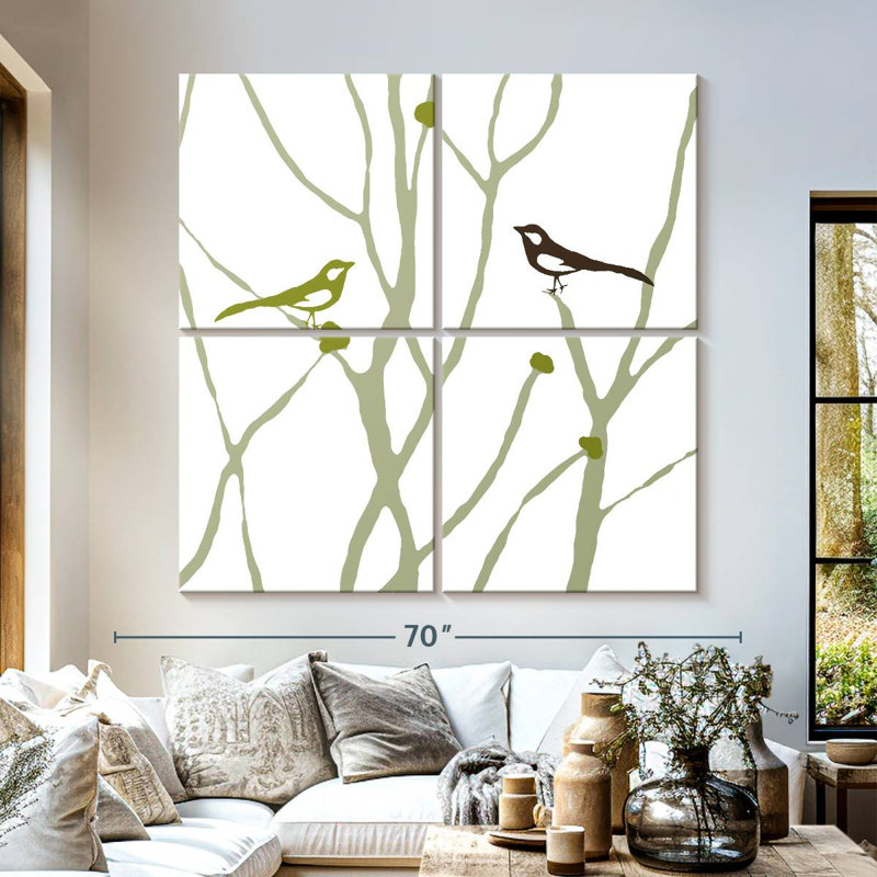 Petit oiseau Brampt, H 57 po x l 57 po