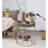 Upholstered Mango Wood Bench