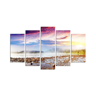 5 Piece No Frame Print on MDF