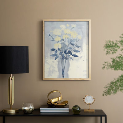 FLORAL Series DCLXXXIX Framed Print - Solid Wood