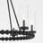 Lee Boulevard 6 Light Ring Chandelier | Matte Black-689490946