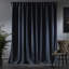 Paire de rideaux obscurcissant avec pattes de couleur unie-872553134-872553140