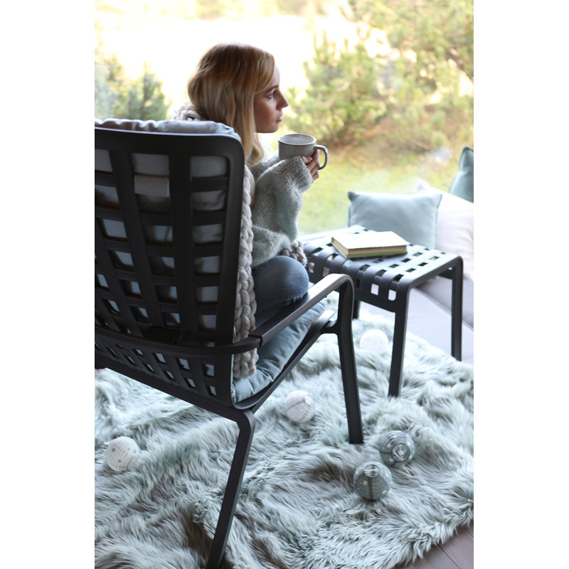 Folio Outdoor Lounge Chair, Tobacco