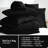 5-Piece Comforter Set, Microfiber, All Season Bed in a Bag – Black, Twin-88294588-88294583