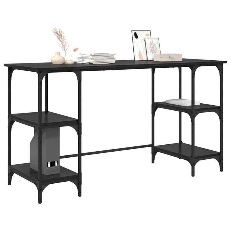 Writing Desk, Black Oak