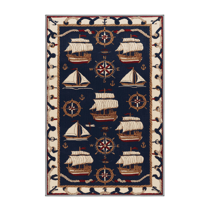 Tapis mauve lavable à la machine, Rectangulaire 3 pi x 5 pi