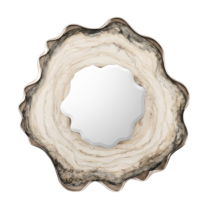 Dirillo Mirror, Gray Agate