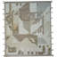 Tapis contemporain multicolore multicolore en laine noué à la main-95052331