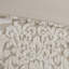 Ensemble d'édredon damassé en coton 3 pièces taupe-119193704
