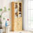 70.9'' H X 23.6'' W Standard Bookcase with Glass Door-1160856385