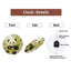 Horloge murale mignonne en bambou