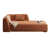 Mélange de polyester orange sélectionné
