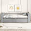 Lit de jour simple avec tablettes et tiroirs-1075411818