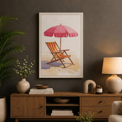 Seaside Rest Coastal - Wrapped Canvas
