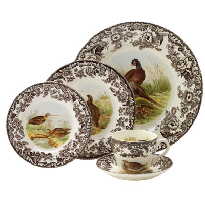 Spode Woodland 5-Pc Place Setting