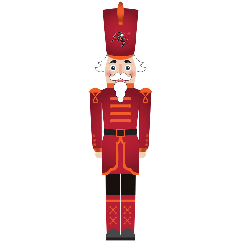 Tampa Bay Buccaneers 46" Nutcracker Leaner