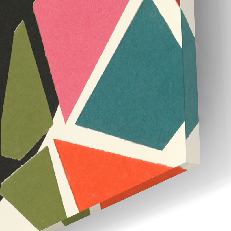 «Cut Paper Instruments Collection B» par Regina Moore, art mural en verre acrylique, H 16 po x l 12 po x P 0,13 po
