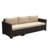 Hermann Wicker 5 - Person Modular Patio Conversation Set with Cushions-1941783250