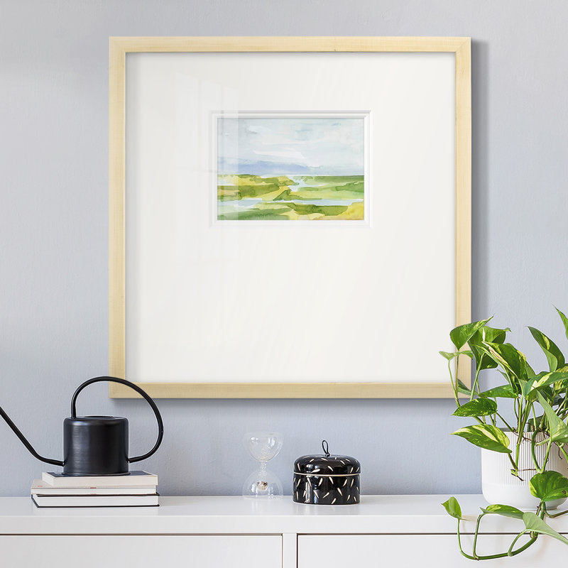 Enos, reproduction d'art encadrée sur papier, H 17 po x l 17 po x P 1,25 po