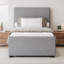 Lit plateforme tapissier avec lit gigogne-111465747