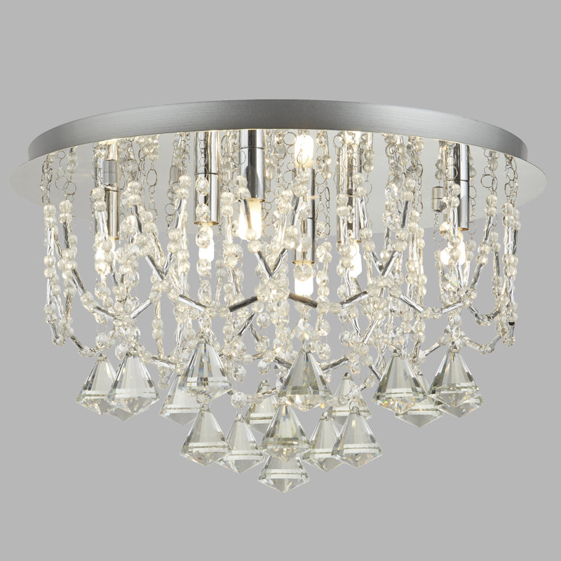 Jarrett Crystal Flush Mount