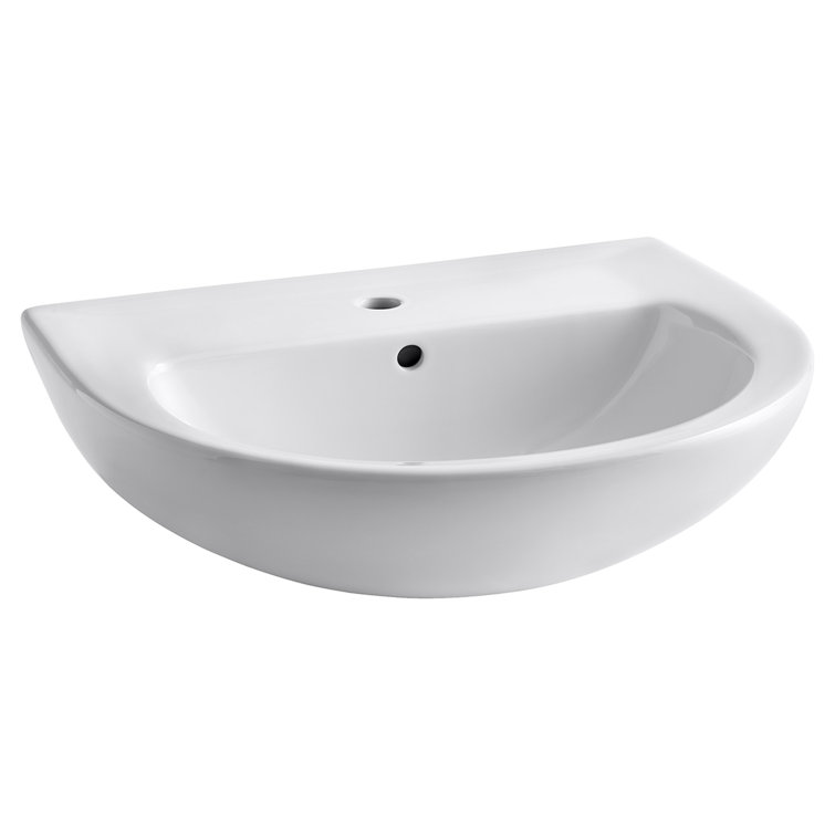 American Standard Evolution 18.75'' Vitreous China Oval Bathroom Sink with Overflow