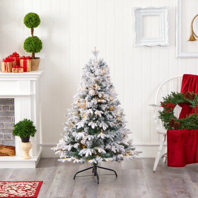 Easy Set-Up Lighted Christmas Tree
