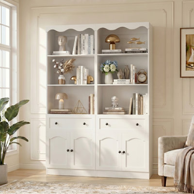 Armoire with Wooden Drawers