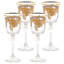 7oz. Handmade Crystal Wine Glass Set