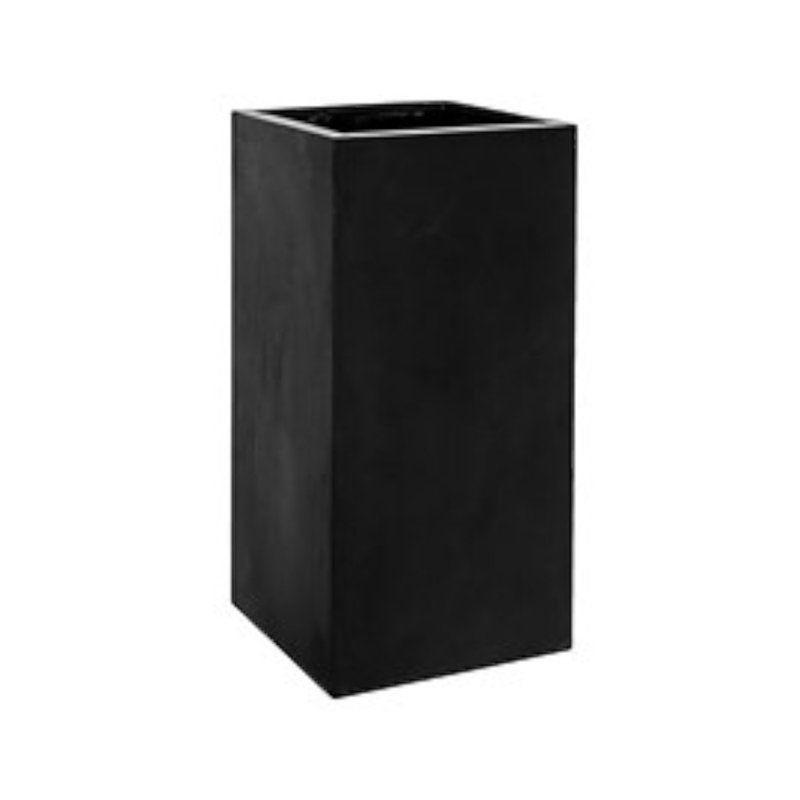 Pot à fleurs Eastvale FiberStone, Gris, H 31,5 po x l 15,75 po x p 15,75 po