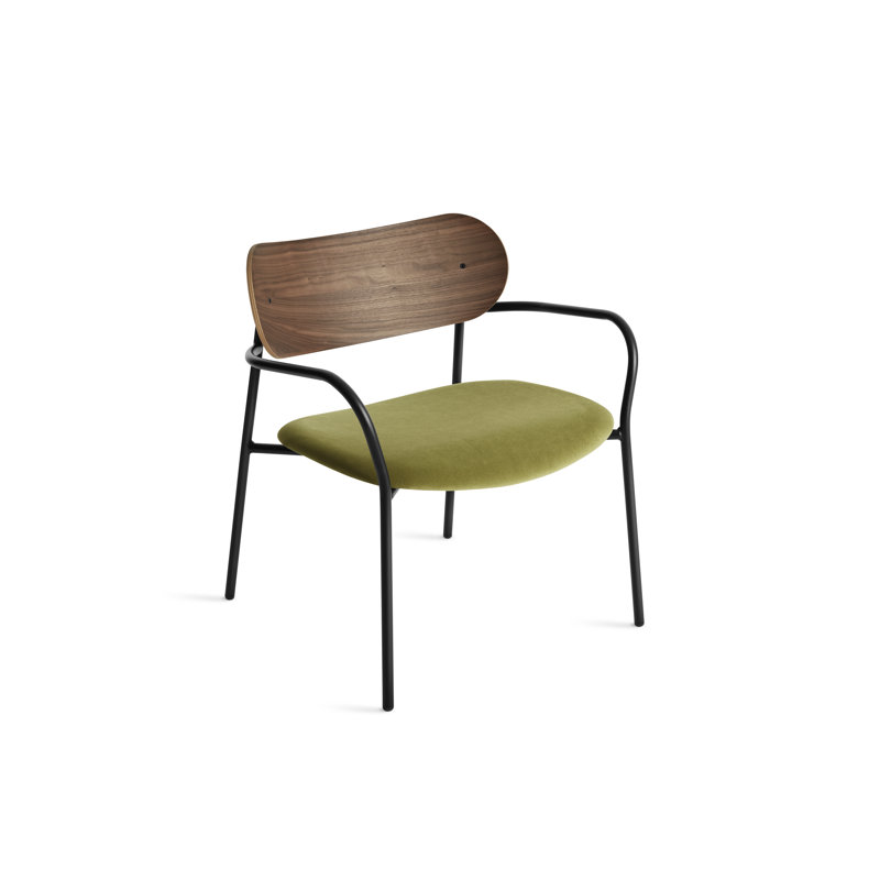 SideBySide Armchair, Bella Loden Performance Velvet