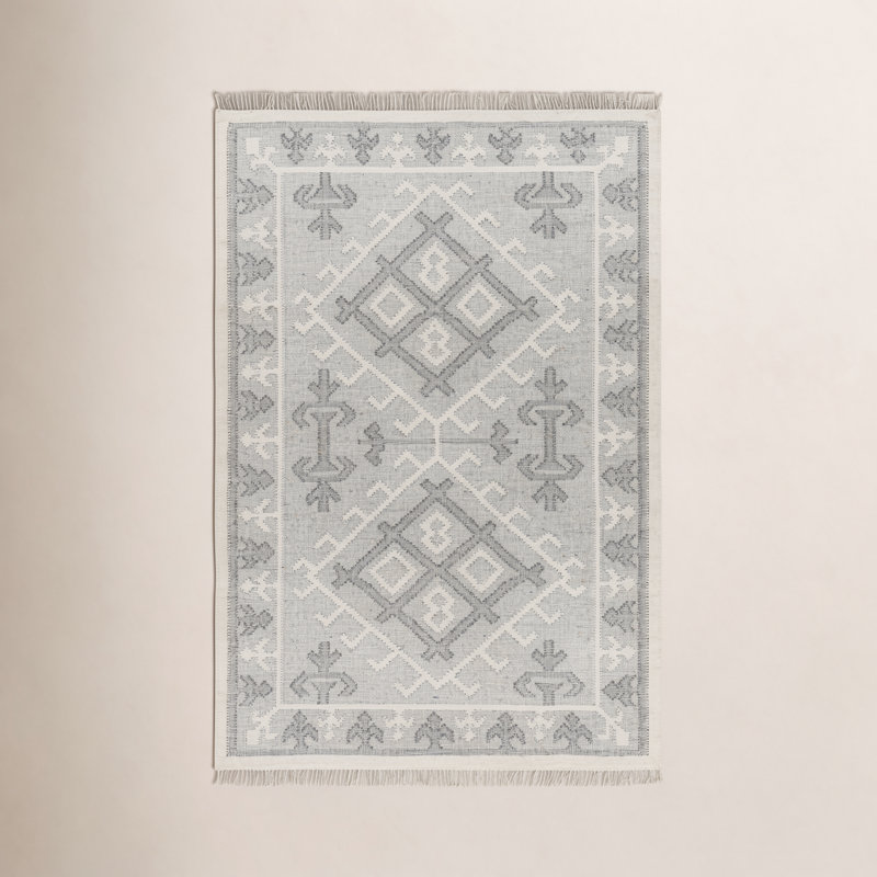 Saber Wool Southwestern Indoor Rug, Rectangle 6' x 9'