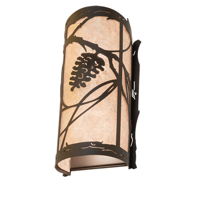 Jahmal Steel Flush Mounted Sconce