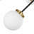 Arisai Andreau 12-Light Dimmable Sputnik Sphere Chandelier-80314064-80314066