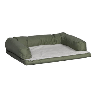 Quiet Time E’Sensuals Orthopedic Faux Leather Pet Bed