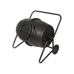 Koolscapes 50 Gal Tumbler Composter, 169L Rotating Outdoor Compost Bin with Twist Lock Lid