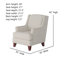 Venton 32" W Wingback Chair-2071506805