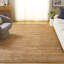 Jute tissé à la main Cape Cod 236; Tapis en coton sans motif-108597908