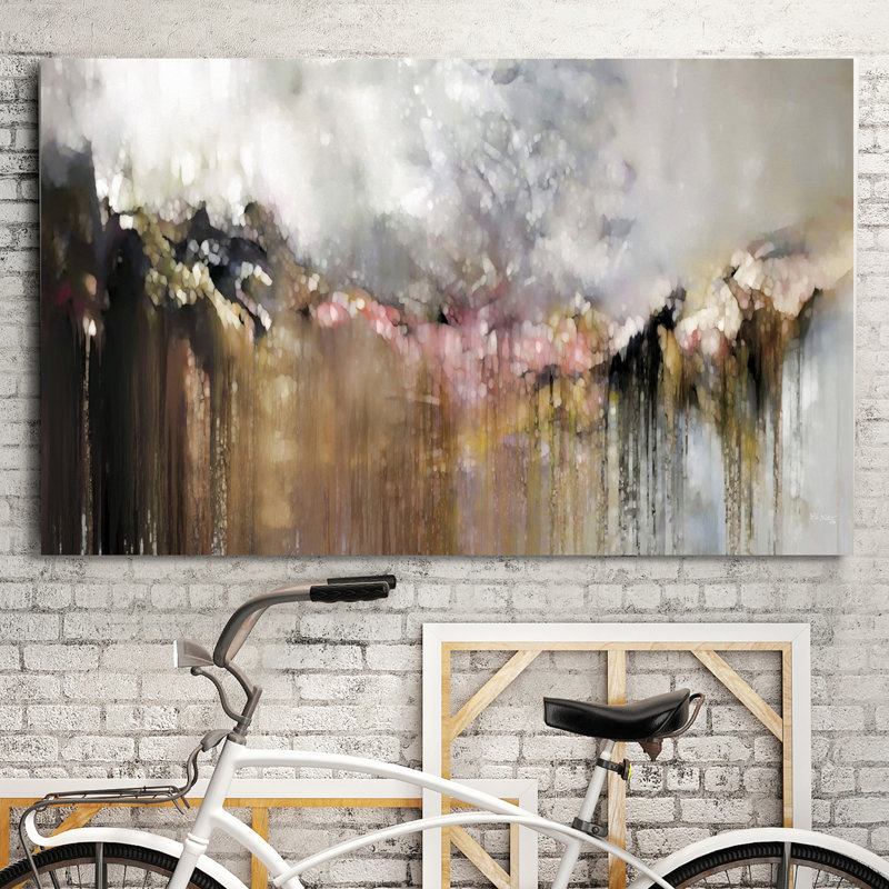 «As Tears Go by. Psaume 116: 8 ', impression, H 28 po x l 48 po x P 1,5 po, Toile tendue