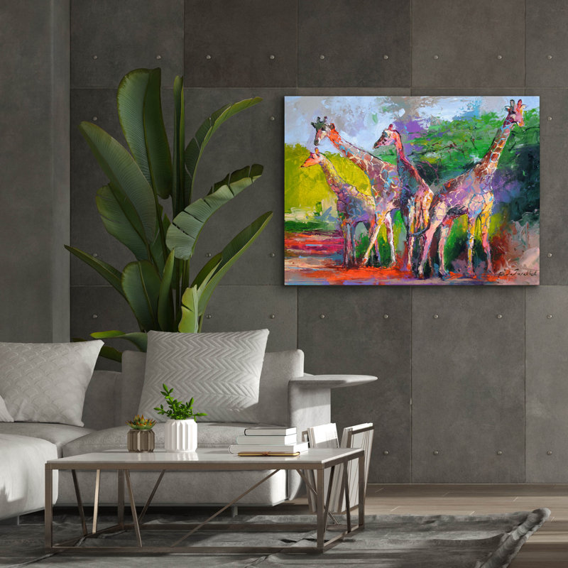 "Artgirra" par Richard Wallich, H 40 po x l 54 po x P 1,5 po