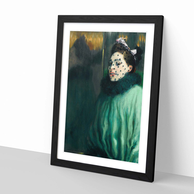 Louis Anquetin - Single Picture Frame Painting, Black