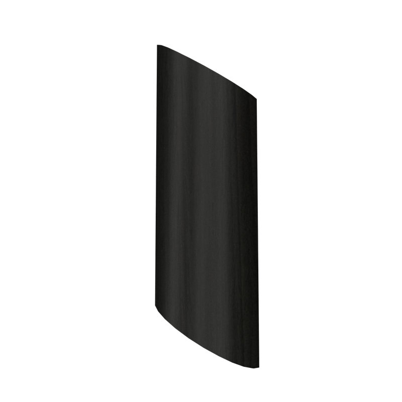 Applique murale encastrée 2 lumières Clean, Gris anthracite