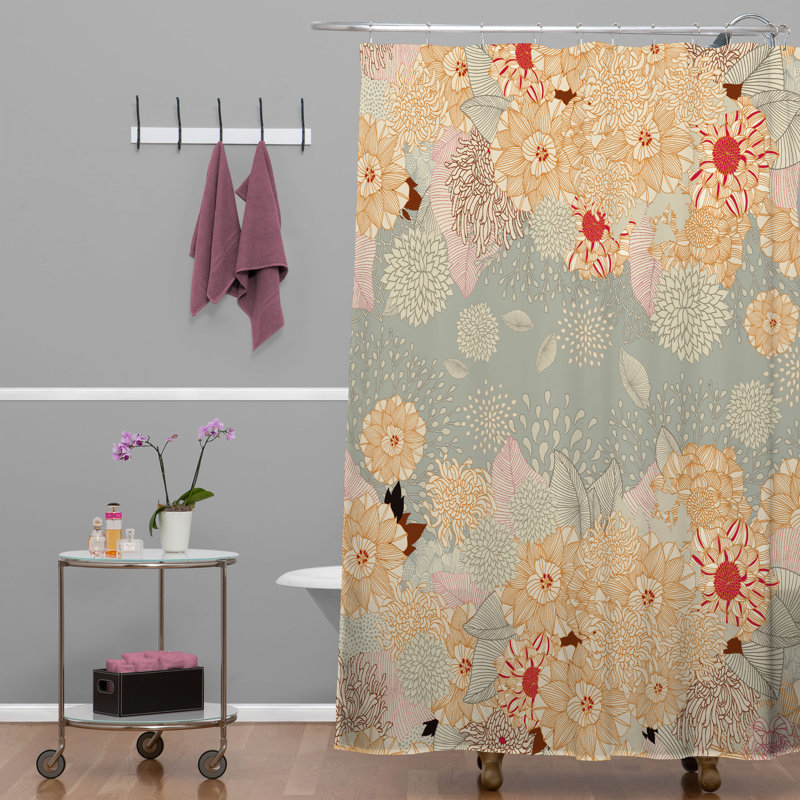 Kerby Floral Shower Curtain
